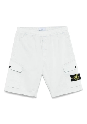 Stone Island jersey track shorts - Blue