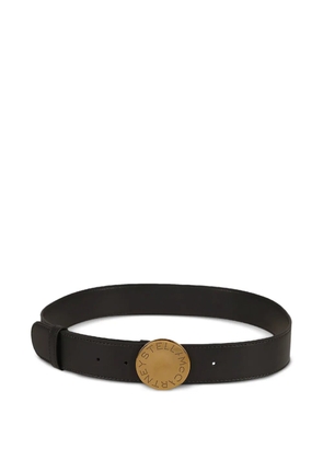 Stella McCartney perforated-plaque belt - Black