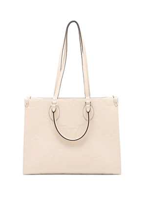 Louis Vuitton Pre-Owned 2021-2025 Monogram Empreinte OnTheGo MM satchel - Brown