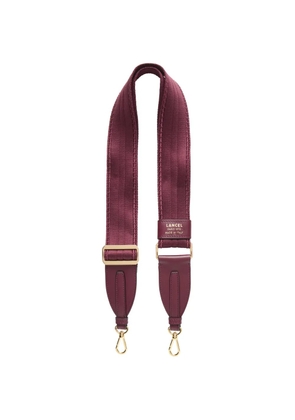 Lancel BCBG logo bag strap - Purple