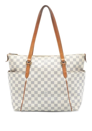 Louis Vuitton Pre-Owned 2012 Damier Azur Totally GM shoulder bag - White