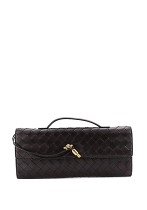 Bottega Veneta Pre-Owned Andiamo Top Handle Intrecciato Nappa Long clutch bag - Brown