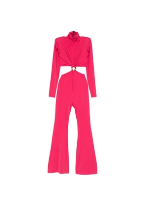 MITILIANE COUTURE cut-out chain-link jumpsuit - Pink