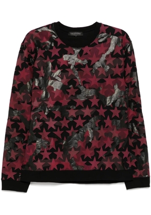 Valentino Garavani graphic print sweater - Black