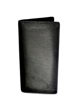 Louis Vuitton Pre-Owned Brazza leather wallet - Black
