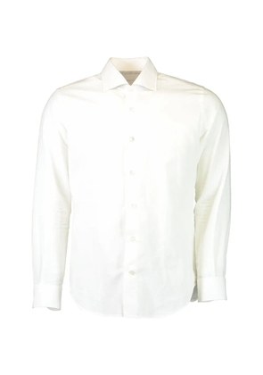 Eleventy long-sleeve shirt - White