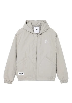 CHOCOOLATE logo-embossed jacket - Grey