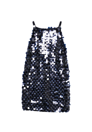 P.A.R.O.S.H. sequin-embellished mini dress - Blue