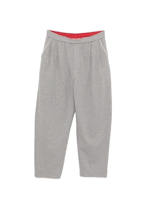 CROQUIS cotton drawstring pants - Grey