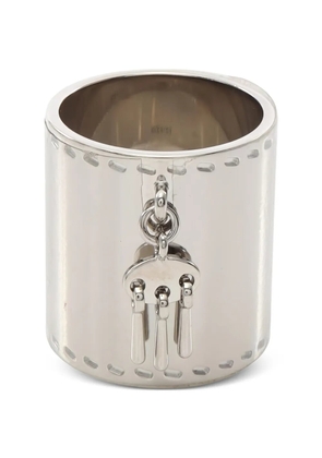 Hermès Pre-Owned 2010 scarf ring charm - Silver