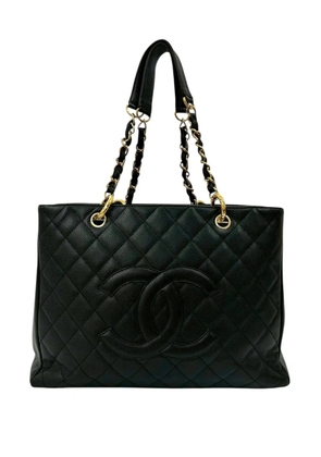 CHANEL Pre-Owned 2006-2008 Caviar Grand Shopping tote bag - Black