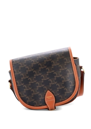 Celine Pre-Owned Tabou Bag Smooth Calfskin Medium crossbody bag - Neutrals