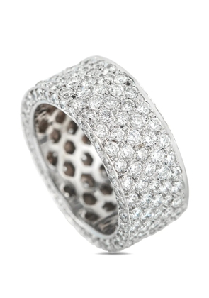 LB Exclusive Pavé band ring - Silver