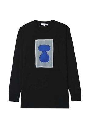 Enföld graphic long-sleeved top - Black