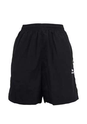 Balenciaga Pre-Owned logo-print athletic shorts - Black
