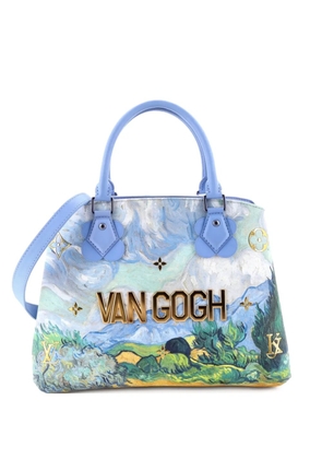 Louis Vuitton Pre-Owned Montaigne Handbag Limited Edition Jeff Koons Van Gogh Print Canvas MM satchel - Multicolour