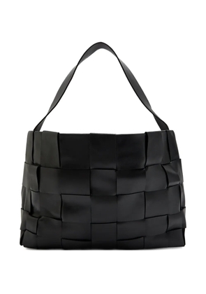 St. Agni large woven tote bag - Black