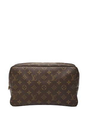 Louis Vuitton Pre-Owned 1983 Monogram Trousse Toilette 28 clutch bag - Brown