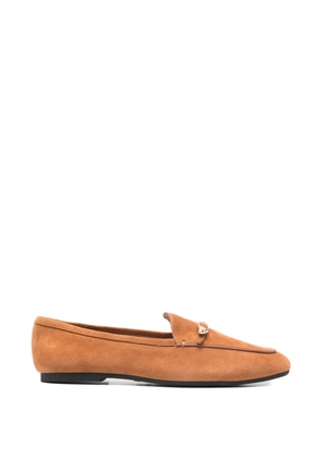 Love Moschino gold-tone hardware loafers - Brown