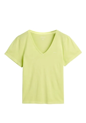 Gant V-neck T-shirt - Yellow