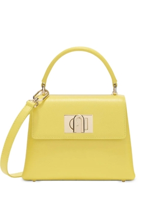 Furla Mini 1927 arch closure leather tote bag - Yellow