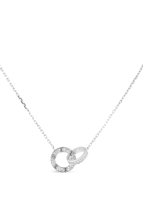 Cartier 2021 Love diamond-embellishment necklace - Silver