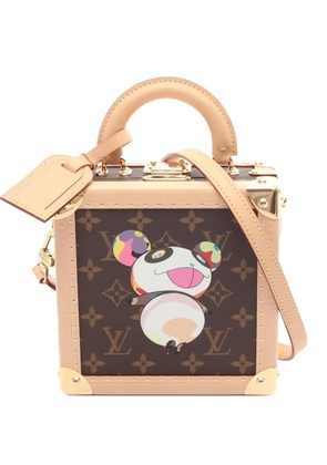 Louis Vuitton Pre-Owned x Takashi Murakami 2010s Mini Square Trunk bag - Brown