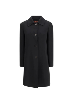 Max Mara Mstracconto single-breast coat - Black