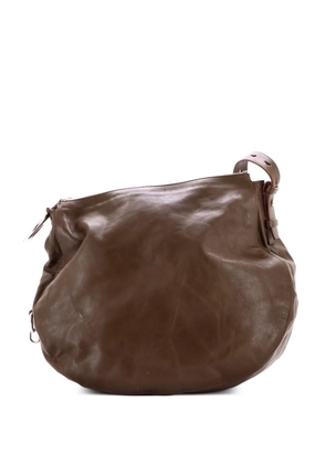 Burberry Pre-Owned Knight Leather Medium shoulder bag - Brown