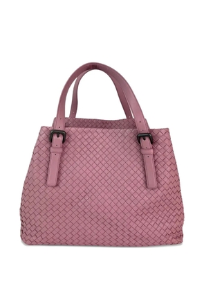 Bottega Veneta Pre-Owned large Intrecciato leather tote bag - Pink