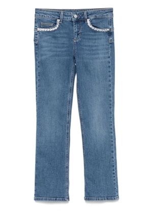 LIU JO crystal-embellished jeans - Blue
