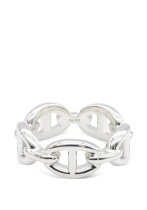 Hermès Pre-Owned 2010s Chaine D'Ancre ring - Silver