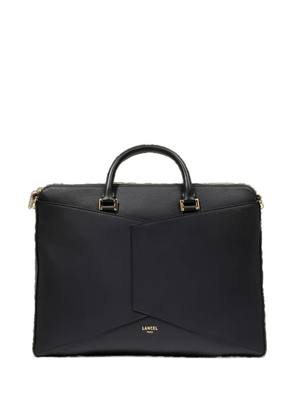 Lancel Enveloppe leather laptop bag - Black