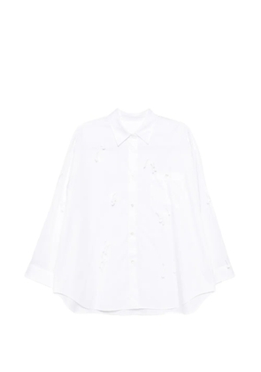 JNBY graphic-embellishment shirt - White
