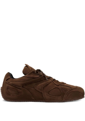 Axel Arigato Slow Runner suede panelled sneakers - Brown