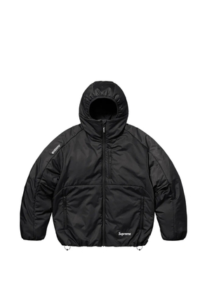 Supreme hooded insulated windbreaker jacket - Black