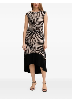 Joseph Ribkoff patterned midi dress - Black