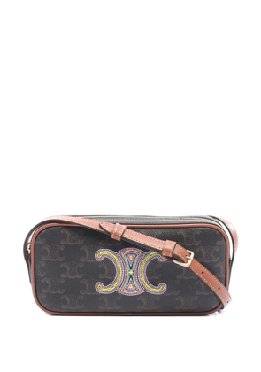 Celine Pre-Owned 2010s mini Triomphe camera bag - Brown