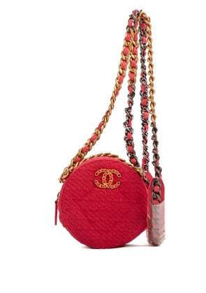CHANEL Pre-Owned tweed shoulder bag - Pink