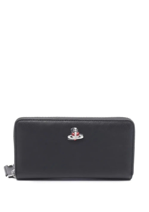 Vivienne Westwood Pre-Owned 2020 Classic zip-up wallet - Black