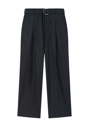 Nanushka Colten belt pinstripe trousers - Black