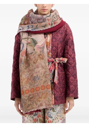 Pierre-Louis Mascia Pancake scarf - Red