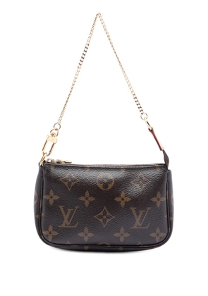 Louis Vuitton Pre-Owned 2020 Monogram Mini Pochette Accessoires handbag - Brown