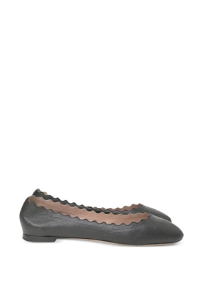 Chloé Vintage leather ballerina shoes - Black