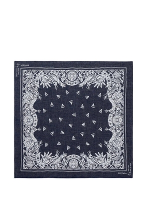 Fortela apache print scarf - Blue