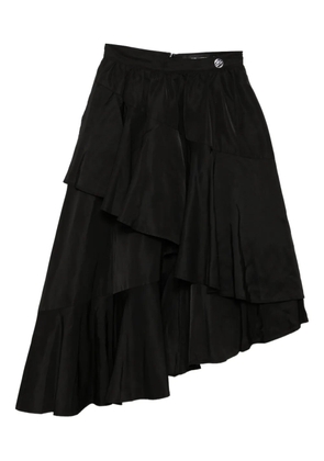 Karl Lagerfeld voluminous ruffle skirt - Black