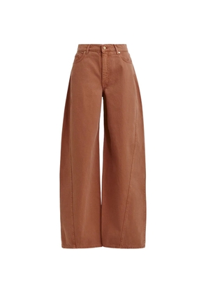 Essentiel Antwerp Joep belt-loop pocket jeans - Brown