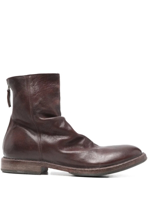 Moma leather boots - Brown