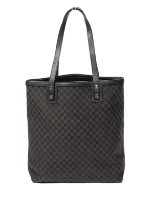 Celine Pre-Owned Macadam-print tote bag - Black