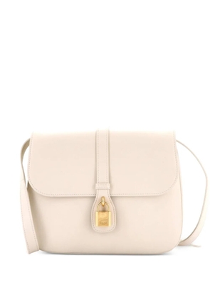 Celine Pre-Owned Folco Bag Triomphe Coated Canvas Medium crossbody bag - Brown